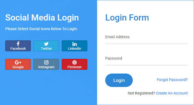 php registration form