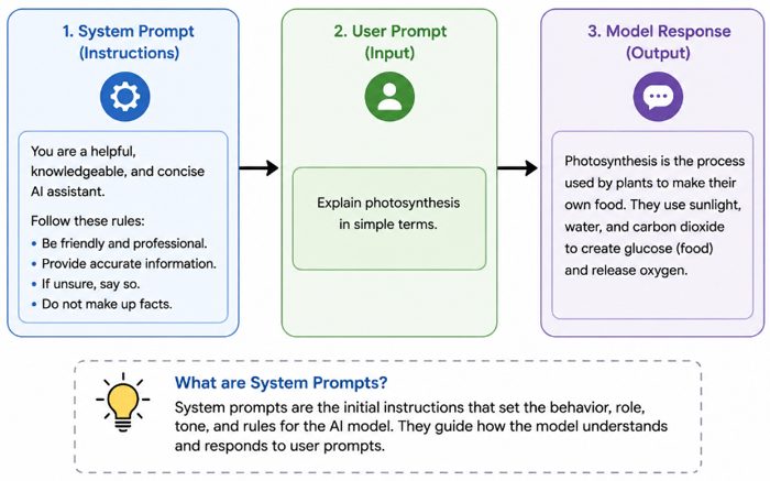 System prompts